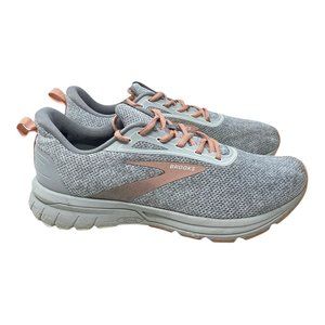 Brooks Gray and Pink Women's Sneakers